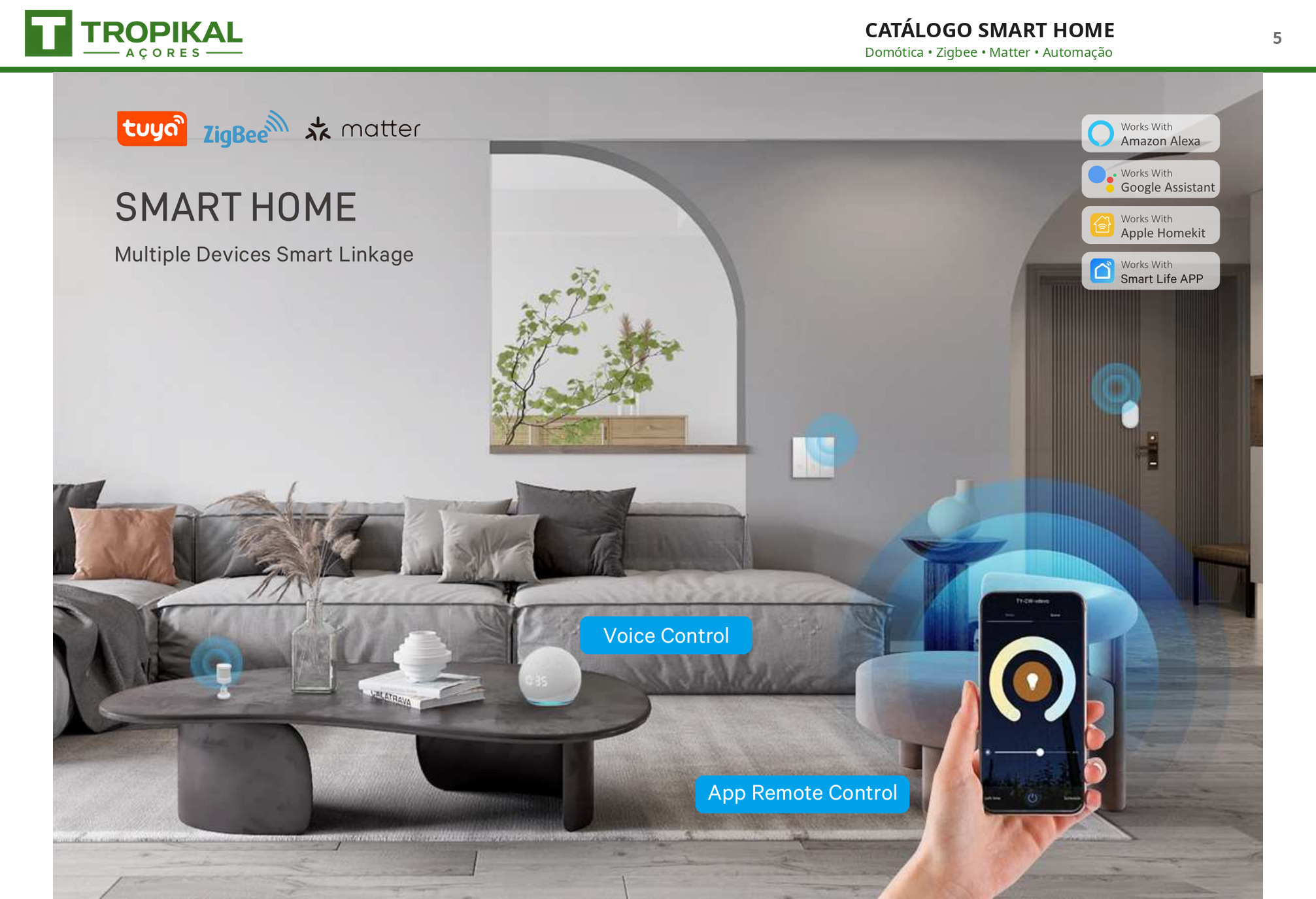Painéis de Controlo Smart Home